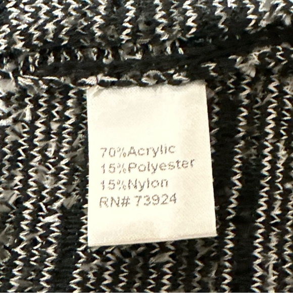 Misook Knit Open Front Jacket Plus Size 1X - Picture 7 of 8